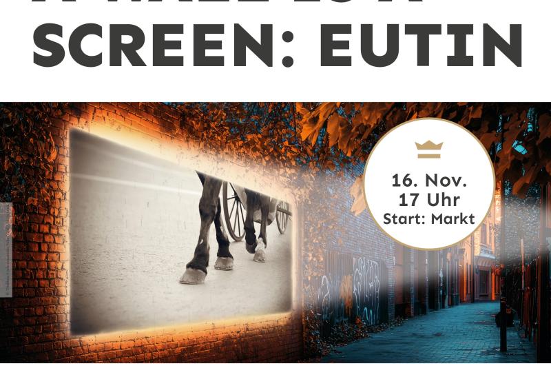 Anzeige zur Bewerbung von "A Wall is a Screen"
