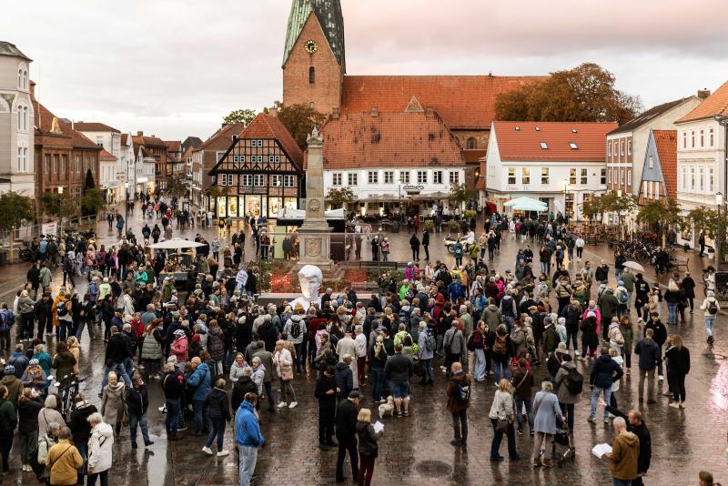 Kultur.Nacht.Eutin_Blick auf den Marktplatz © Anne Weise_Eutin Tourismus